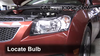 2013 Chevrolet Cruze LT 1.4L 4 Cyl. Turbo Lights Turn Signal - Front (replace bulb)